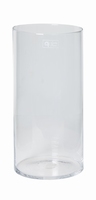 Cilinder vaas glas &Oslash; 20 cm met een hoogte van 50 cm