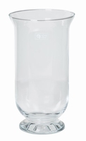 Windlicht glas transparant glas &Oslash; 16 cm 