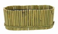 Ovale Bamboe schaal