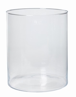 Cilinder vaas glas &Oslash; 29 cm met een hoogte van 35 cm