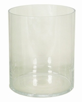 Cilinder vaas heavy glas &Oslash; 28 cm met een hoogte van 37 cm