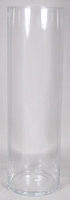 Cilinder vaas glas &Oslash; 17,5 cm met een hoogte van 60 cm