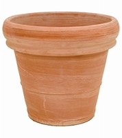 Terracotta plantenbak Doppio Bordo antiek &Oslash; 35 cm