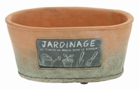 Planter Terracotta Jardinage in 2 afmetingen