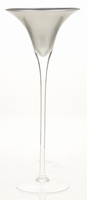 Martini glas Prisma silver