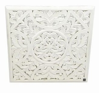 Wanddecoratie Nailly wit hout MAR10