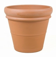 Terracotta plantenbak Doppio Bordo &Oslash; 50 cm