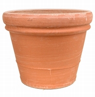 Terracotta plantenbak Doppio Bordo antiek &Oslash; 65 cm