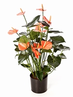 Kunstplant Anthurium de luxe roze