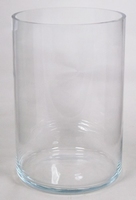 Cilinder vaas heavy glas &Oslash; 30 cm met een hoogte van 46 cm