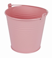 Zinken emmer roze glans &Oslash; 13 cm