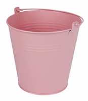 Zinken emmer roze glans &Oslash; 15,5 cm