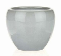 Keramieken bloempot Bowl stone in 3 afmetingen