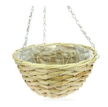 Hanging basket corn leaf naturel 30 cm