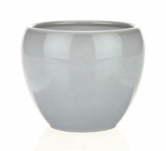 Keramieken bloempot Bowl stone in 3 afmetingen