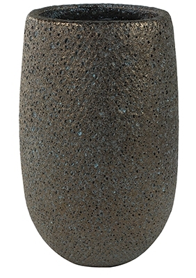 Keramieken vaas Eva blue gold