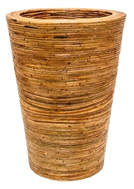 Rattanplanter Kubis Naturel 78 cm