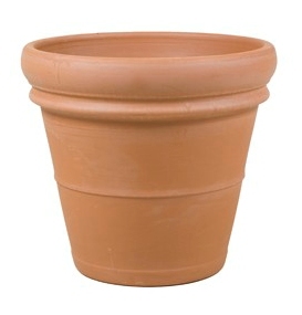 Terracotta plantenbak Doppio Bordo &Oslash; 45 cm