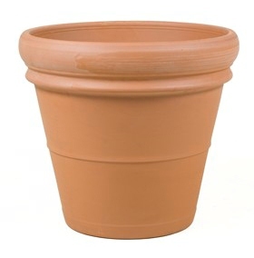 Terracotta plantenbak Doppio Bordo &Oslash; 50 cm