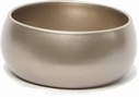 Keramieken plantenschaal Bowl round champagne