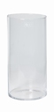 Cilinder vaas glas Ø 20 cm met een hoogte van 50 cm