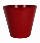 Bloempot Claire glossy red rond Art en Vogue