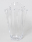 Waaier vaas van glas 30 cm