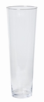 Cilinder vaas glas konisch Ø 17 cm en hoogte 50 cm