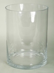Cilinder vaas heavy glas Ø 30 cm met een hoogte van 40 cm