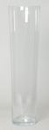 Cilinder vaas glas konisch hoog Ø 18,5 cm en hoogte 70 cm