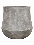 Plantenbak Darcy Raw grey M polystone coated