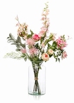 Kuntsbloemen boeket XL Pretty Pink 80 cm