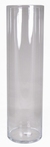 Cilinder vaas glas Ø 21 cm met een hoogte van 70 cm