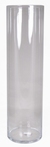 Cilinder vaas glas Ø 19 cm met een hoogte van 60 cm