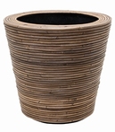 Drypot Rattan Stripe 42 cm
