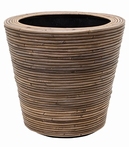 Drypot Rattan Stripe 42 cm