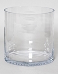 Cilinder vaas glas Ø 34 cm met een hoogte van 35 cm