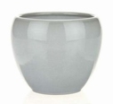 Keramieken bloempot Bowl stone in 3 afmetingen