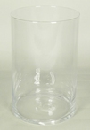 Cilinder vaas glas Ø 19 cm met een hoogte van 30 cm